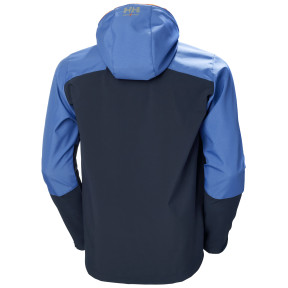 Kapuzen-Softshell-Jacke Oxford Marine/Blau - Helly Hansen