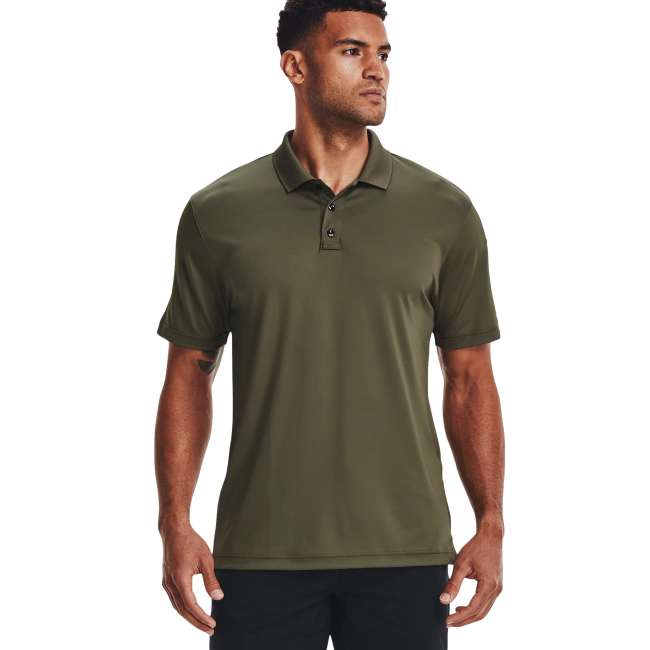 Polo Tactical Performance 2.0 Vert olive - Under Armour
