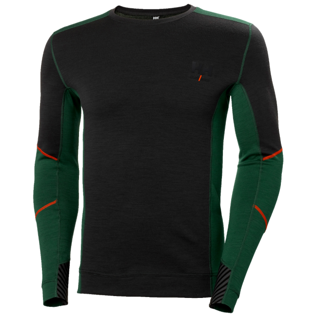 Sousvêtement homme Lifa Merino Vert Helly Hansen Workwear