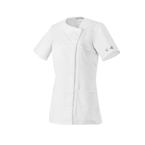 Tunique femme manches courtes Lisa Blanc - Robur