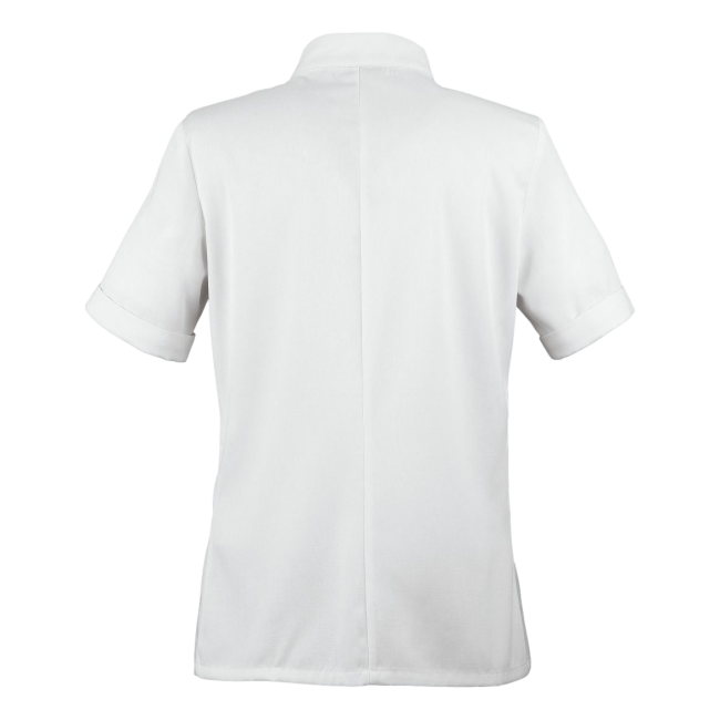 Veste femme manches courtes Escale Blanc et bleu - Robur