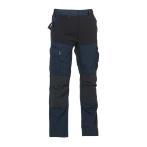 Pantalon de travail multipoches Hector Bleu/Noir - Herock