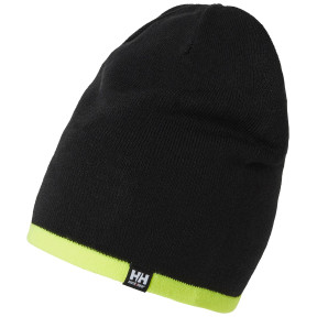 Bonnet réversible Manchester Beanie Noir/Jaune - Helly Hansen