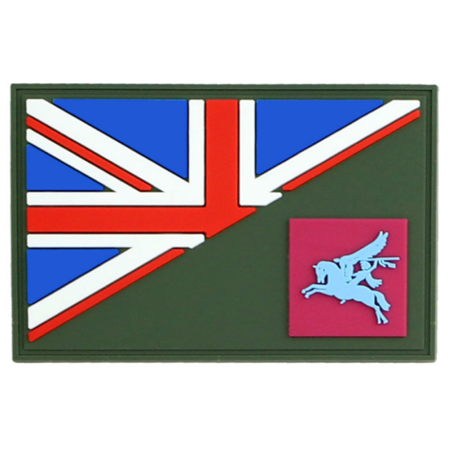 Patch 3D PVC Pegasus half flag - 101 Inc