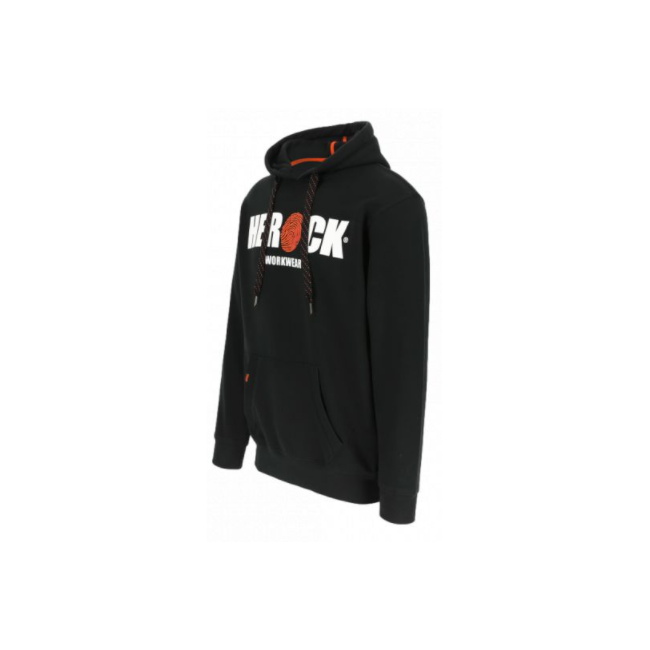Werktrui met capuchon HERO zwart - Herock