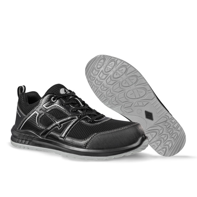 Chaussures de sécurité Rider Black Low S1P ESD Noir - Albatros