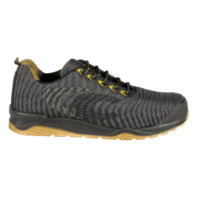 Option S1P Sicherheitsschuhe Schwarz/Gold - Cofra