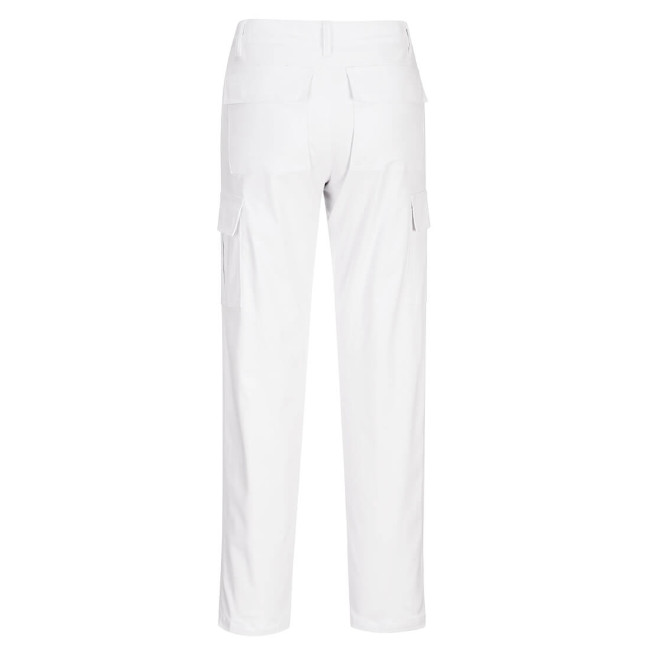 Stretch-Cargohose für Damen Weiß - Portwest