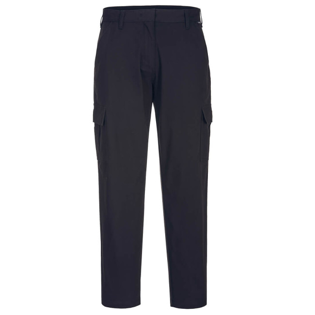 Spodnie cargo stretch damskie czarne - Portwest