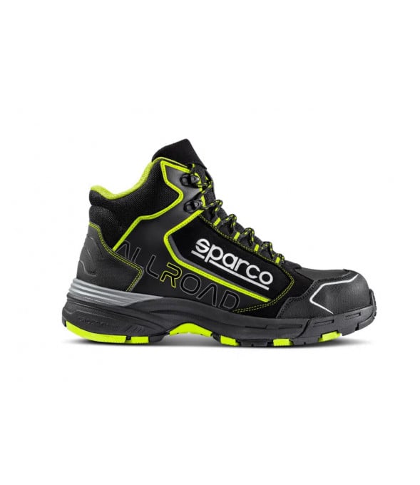 Chaussures de s curit miAllroad S3 SRC Noir et jaune Sparco