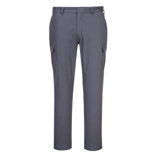 Pantalon de travail Combat Slim Stretch gris - Portwest