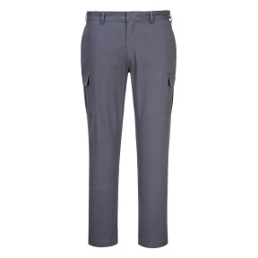 Pantalon de travail Combat Slim Stretch gris - Portwest