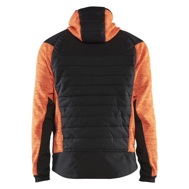 Hybridjacke Neonorange/Schwarz - Blaklader