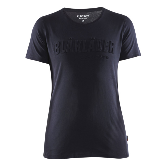 3D-Druck T-Shirt Damen Dunkelblau - Blaklader