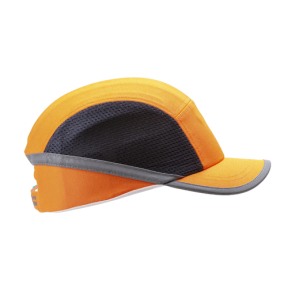 Anti-stoot pet GEVENTILEERD KATOEN/MESH ORANJE HV KLEP 5CM - COVERGUARD