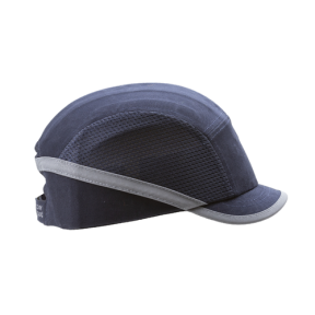 Casquette anti-HEURT AEREE COTON/MESH MARINE VISIERE 3CM - COVERGUARD