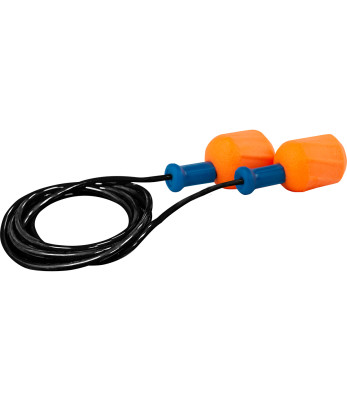 Bouchons d'oreilles cordés jetables EZ-Twist SNR 38 dB Orange - PIP