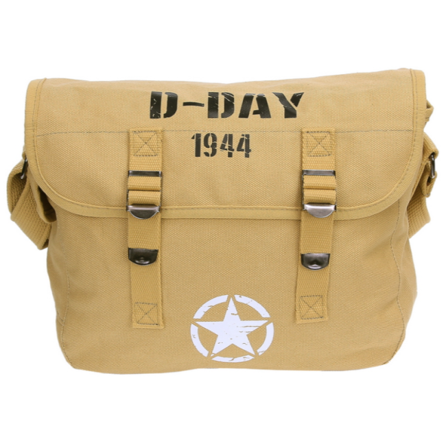 Canvas schoudertas D-Day 1944 Coyote - Fostex