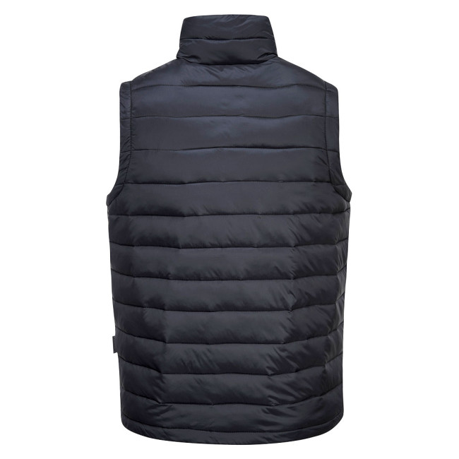 Mouwloos gewatteerd vest Aspen Baffle zwart - Portwest