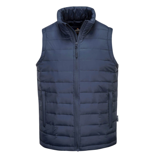 Gilet sans manches matelassé Aspen Baffle bleu marine - Portwest