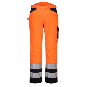 Hi-Vis servicepantalon PW2 oranje - Portwest