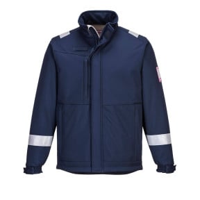 Modaflame Multi-Norm Softshell-Jacke marineblau - Portwest