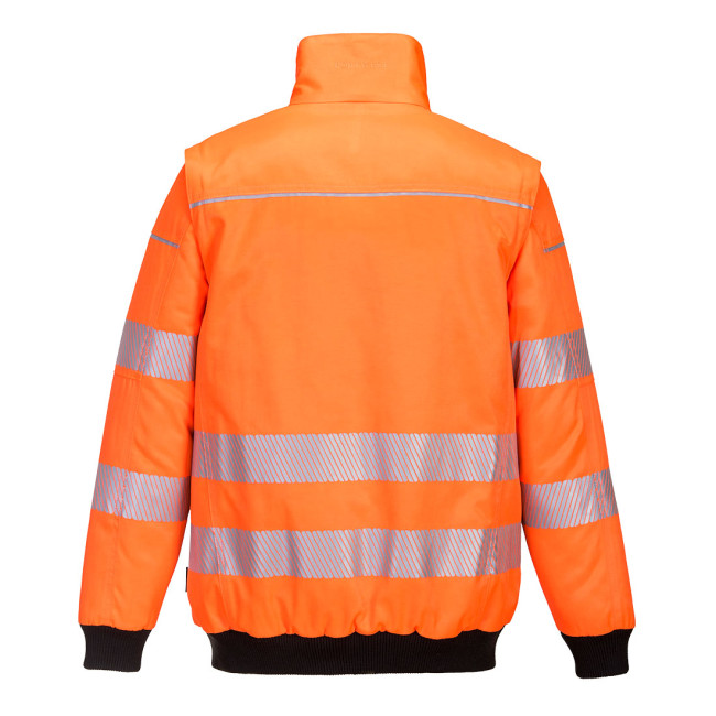 PW3 hoge zichtbaarheid 3-in-1 jas oranje - Portwest