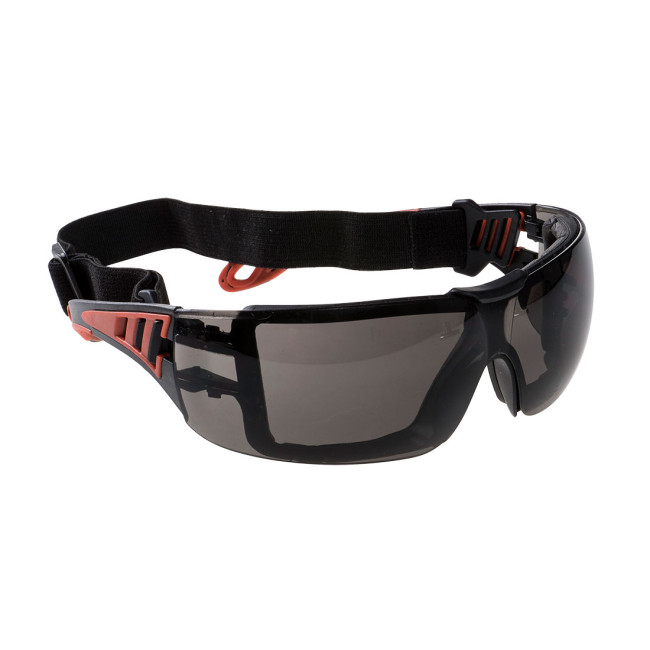 Lunettes de travail Tech Look Plus PS11 Fumé - Portwest