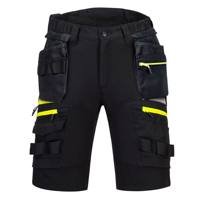 Bermudy robocze Holster DX4 czarne - Portwest