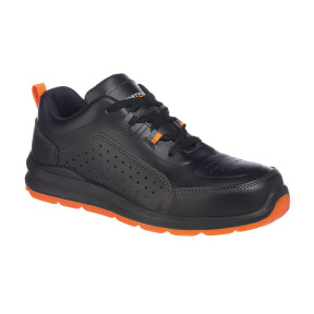 Baskets de sécurité Compositelite S1P noir/orange - Portwest