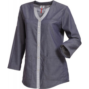 Tunique femme Lena manches transformables Denim - Hasson