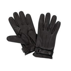 Guanti di perquisizione in pelle - Nero - CityGuard