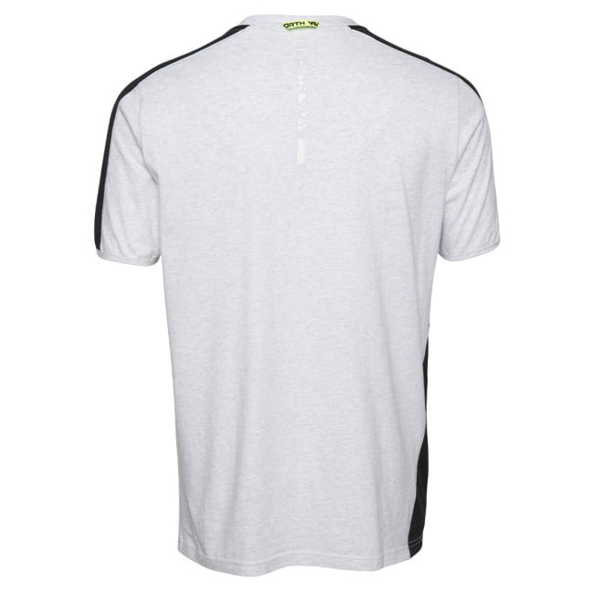 Tee-shirt à manches courtes pour homme Andy blanc chiné - North Ways
