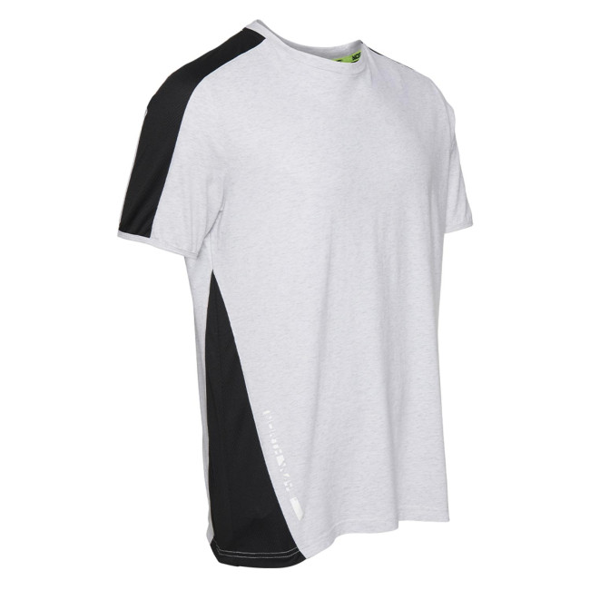 Tee-shirt à manches courtes pour homme Andy blanc chiné - North Ways