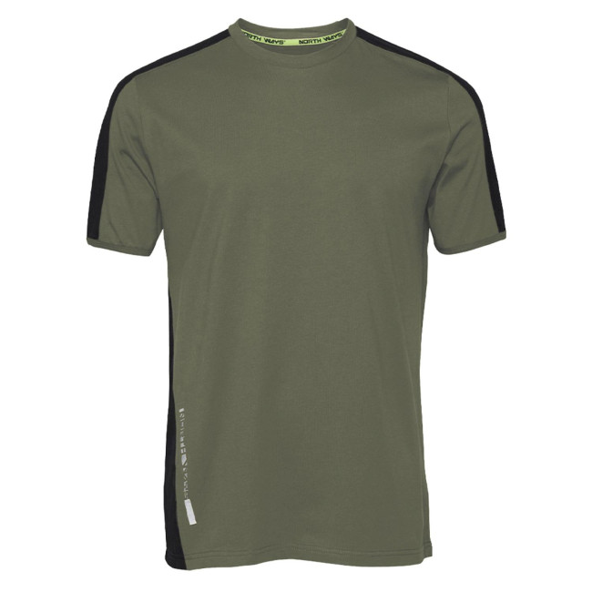 Tee-shirt à manches courtes pour homme Andy kaki - North Ways