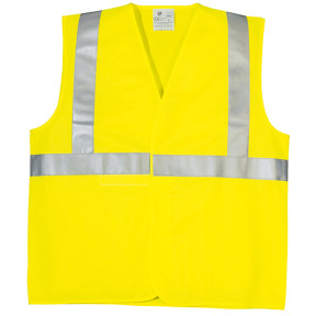 Gilet YARD jaune HV, bandes baudrier (sous cavalier) - COVERGUARD