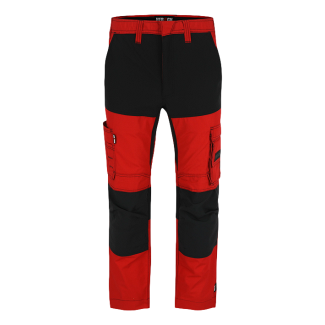 Pantalon de travail multipoches Hector Rouge - Herock