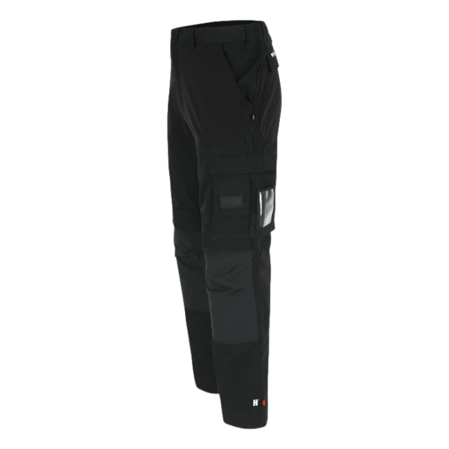 Pantalon de travail multipoches court Hector Noir - Herock