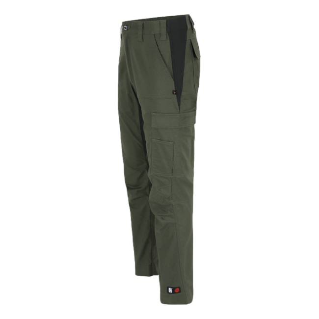 Pantalon de travail multipoches Stretch Torex Kaki foncé - Herock
