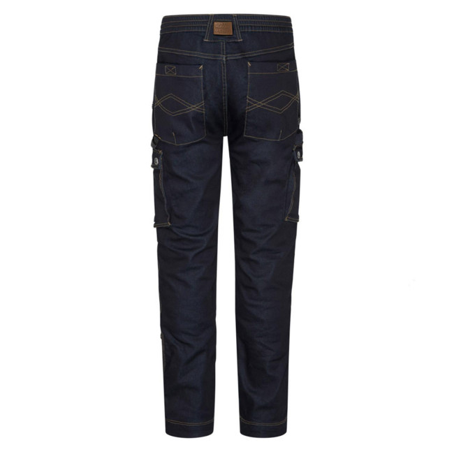 USAIN - PANTALON MULTIPOCHES RAW JEAN
