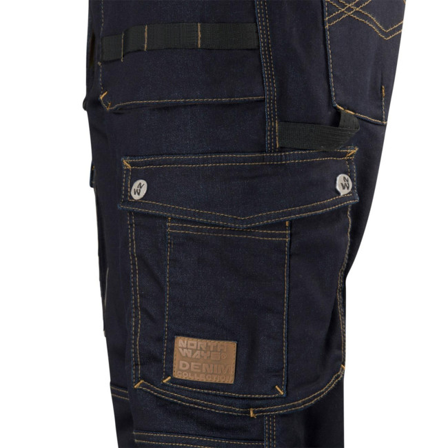 USAIN - PANTALON MULTIPOCHES RAW JEAN