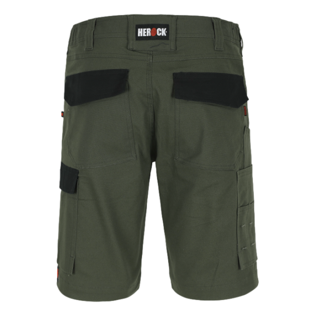 Short Bargo Kaki foncé et noir - Herock