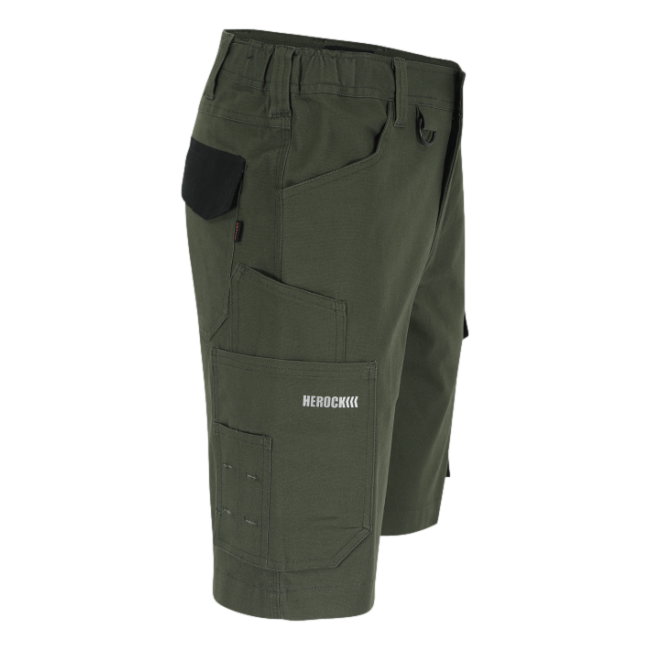 Short Bargo Kaki foncé et noir - Herock