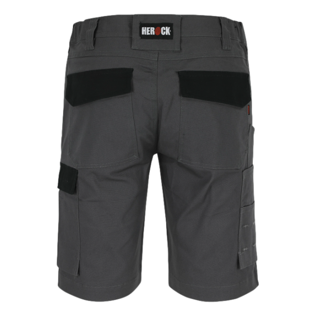 Short Bargo Houtskool en zwart - Herock