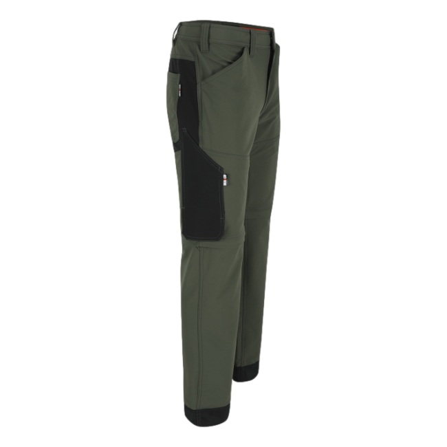 Pantalon de travail Tornado Zip off Kaki foncé - Herock