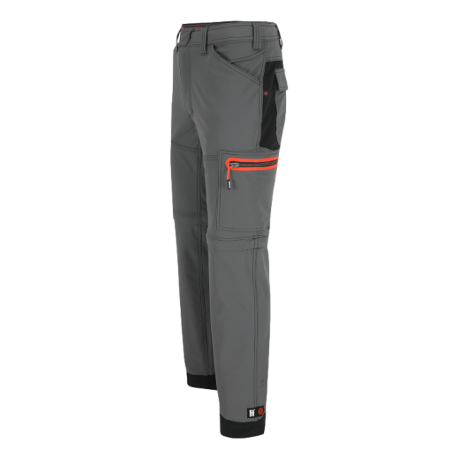 Arbeitshose Tornado Zip-off Anthrazit - Herock