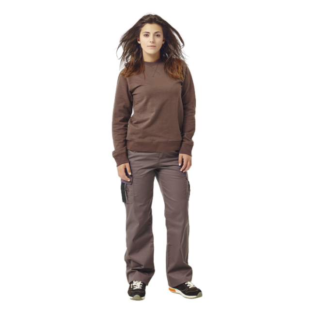 Damenhose Athena Grau und Schwarz - Herock