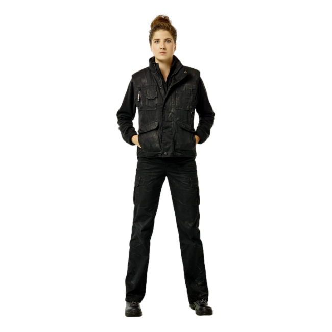 Spodnie damskie Athena Czarne - Herock
