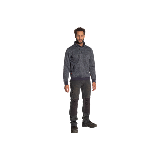Verus gemêleerde grijze sweater - Herock