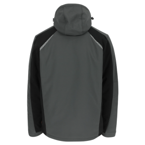 Softshell vest met meerdere zakken Taris grijs/zwart - Herock